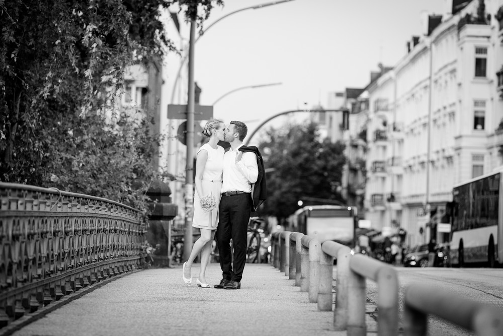 Hochzeitsfotograf auf einem Alsterschiff!